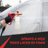 Foam Wash Cannon Thick Cleansing Snow Foam MaxShine Snow Foam Wash Cannon achieves a safe and swirl-free car wash! This top-of-the-line foam cannon dispenses