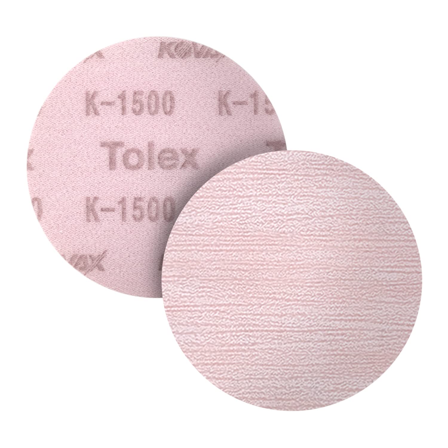 Pal Automotive SANDING DISC, 3" 1500 GRIT in use - professional detailing application