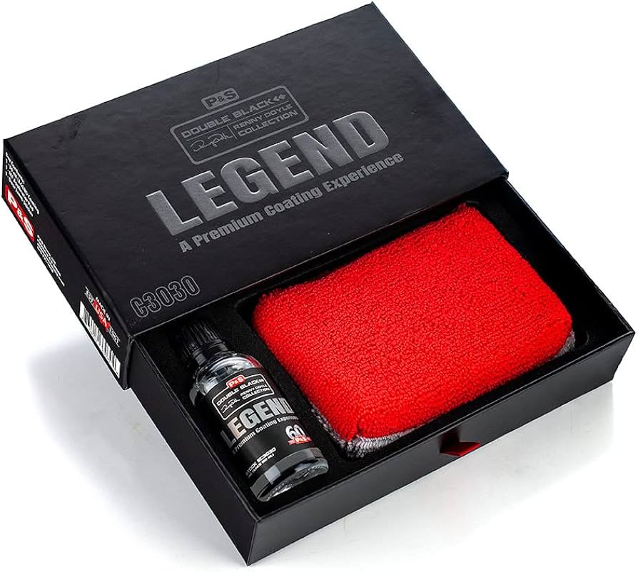 P&S Detailing Products P&S LEGEND PREMIUM COATING 30ML in use - professional detailing application