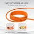 The reel has a strong rewind spring and a smart lock, and is more lightweight than steel reels.