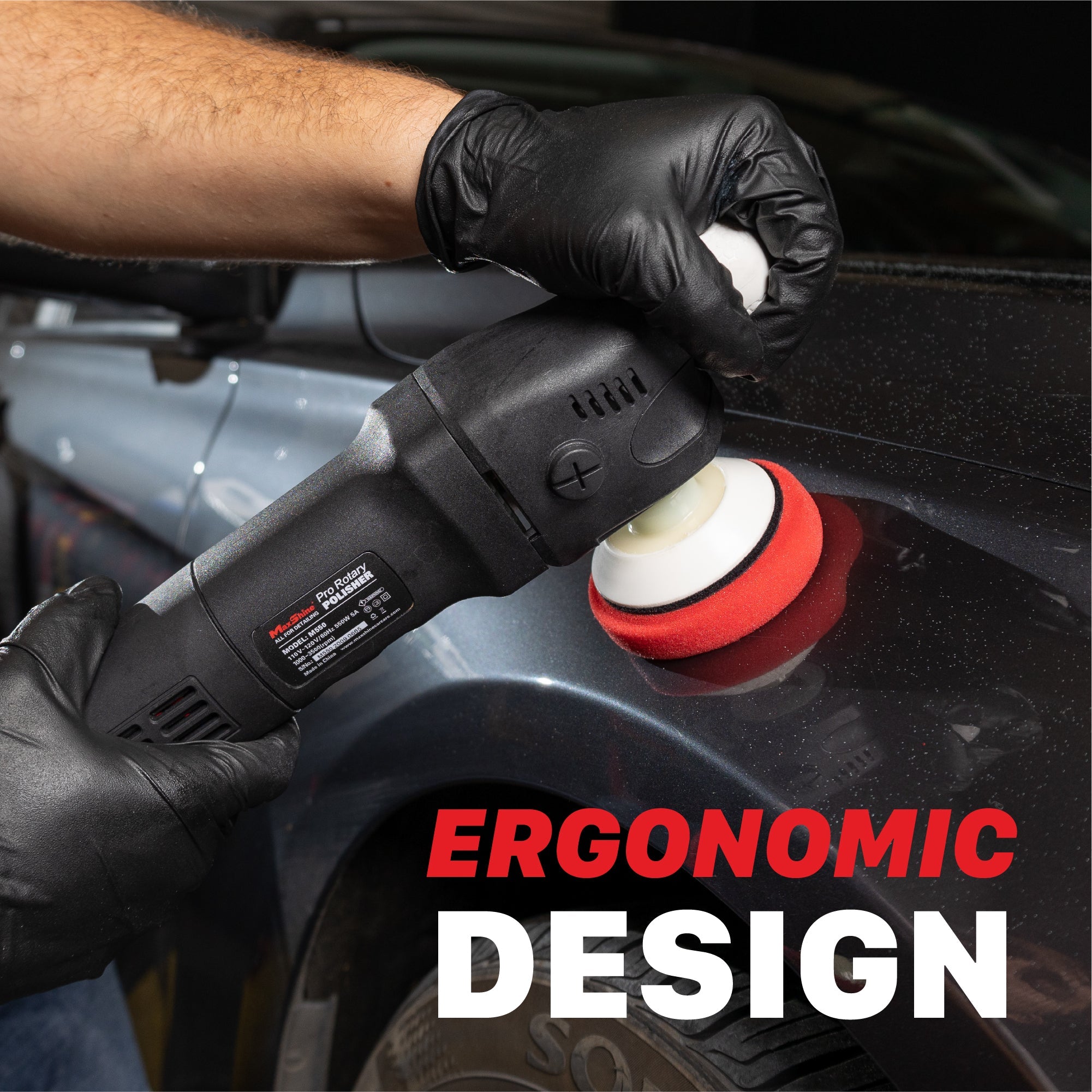 Car Buffer Refine Small Areas This car buffer is the champion of automotive paint correction targeting small areas, designed to conquer the toughest