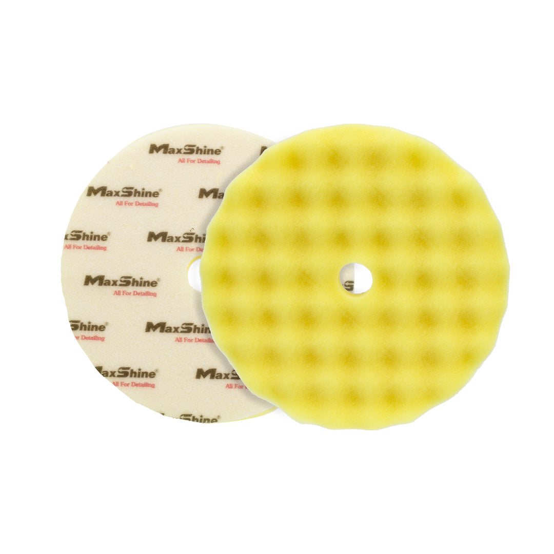 Wave Foam Pads Advanced Cooling for Rotary Polishing These Rotary Wave Foam Polishing Pads effortlessly buff away minor scratches and swirls to reveal a