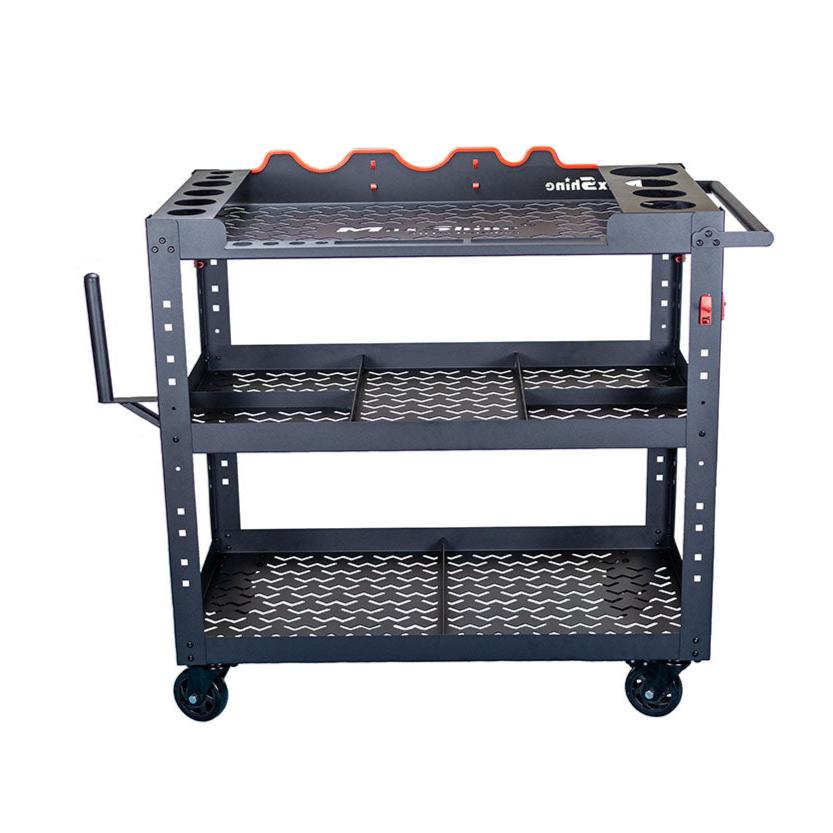 Premium Steel Detailing Rolling Trolley The Premium Steel Detailing Rolling Trolley is your mobile detailing headquarters. Effortlessly maneuver this cart with