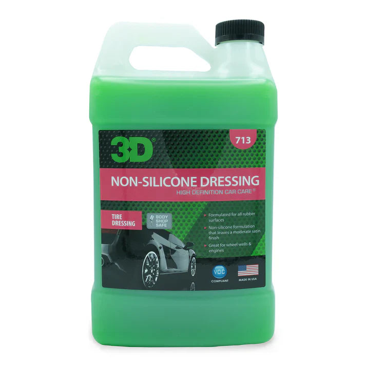 Pal Automotive Non-Silicone Dressing 1 GALLON in use - professional detailing application