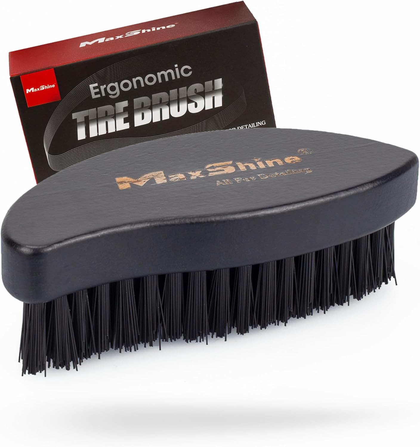 Maxshine Ergonomic Tire Cleaning Brush - detail shot 9