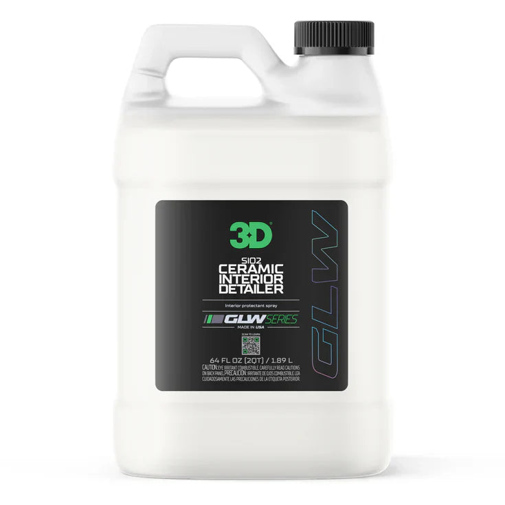 3D Car Care 3D GLW SIO2 CERAMIC INTERIOR DET.64 in use - professional detailing application