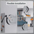 Giraffe Tools Retractable Pressure Hose Reel equipped with a locking mechanism, the hose can be adjusted to any length required, and is oil and