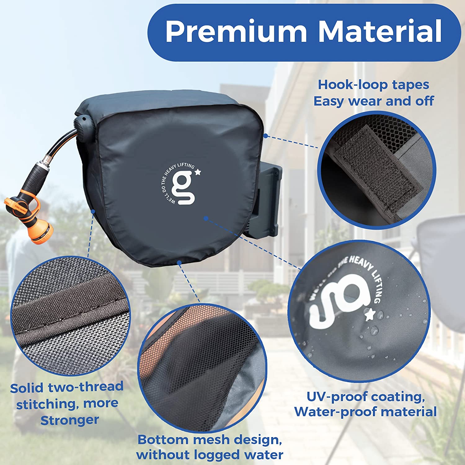Protect your Hose Reel and prolong its life. Exclusively for Giraffe Tools Retractable Garden Hose Reels.