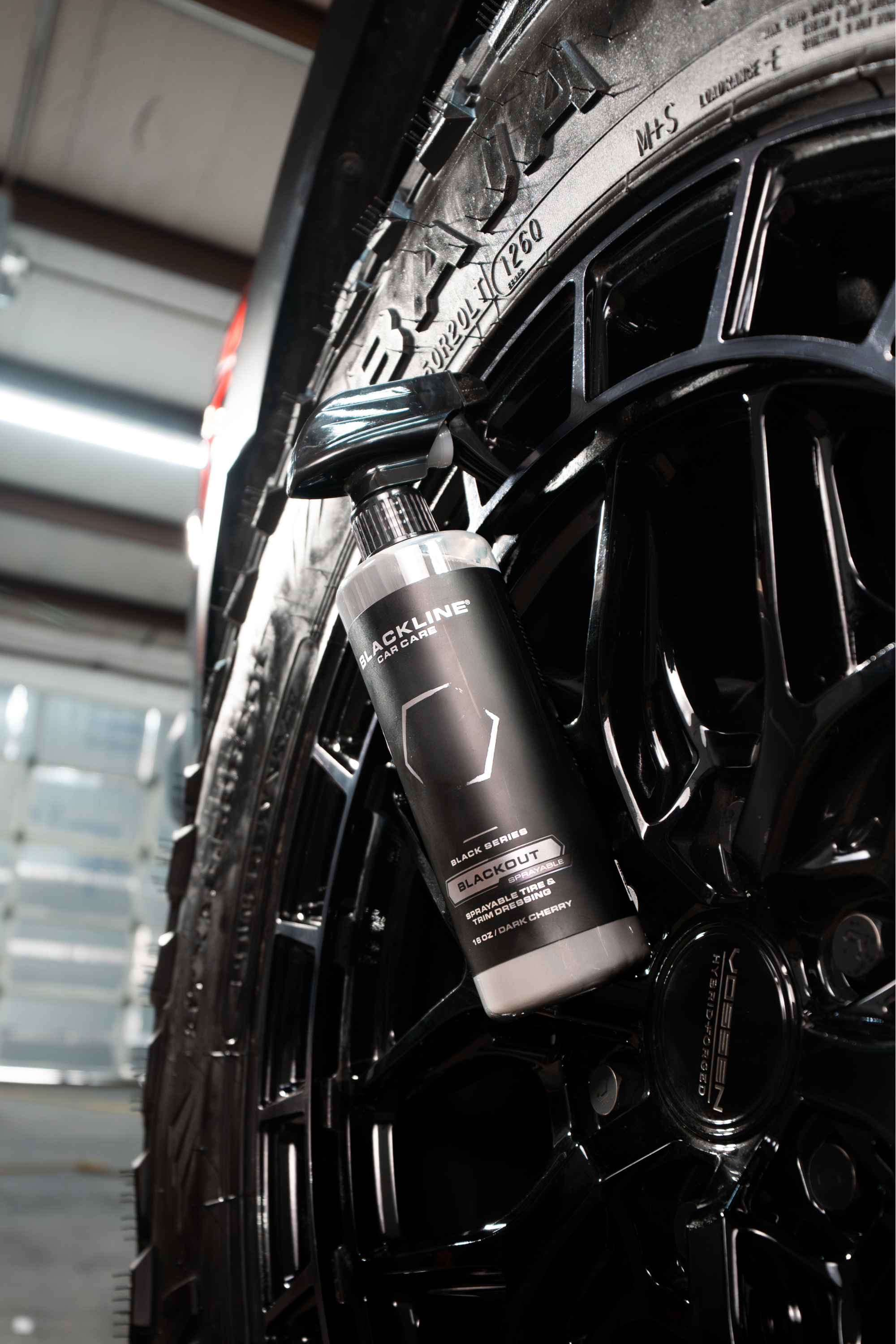 Blackline Car Care BLACKLINE® BLACKOUT TRIM & TIRE DRESSING - detail shot 7