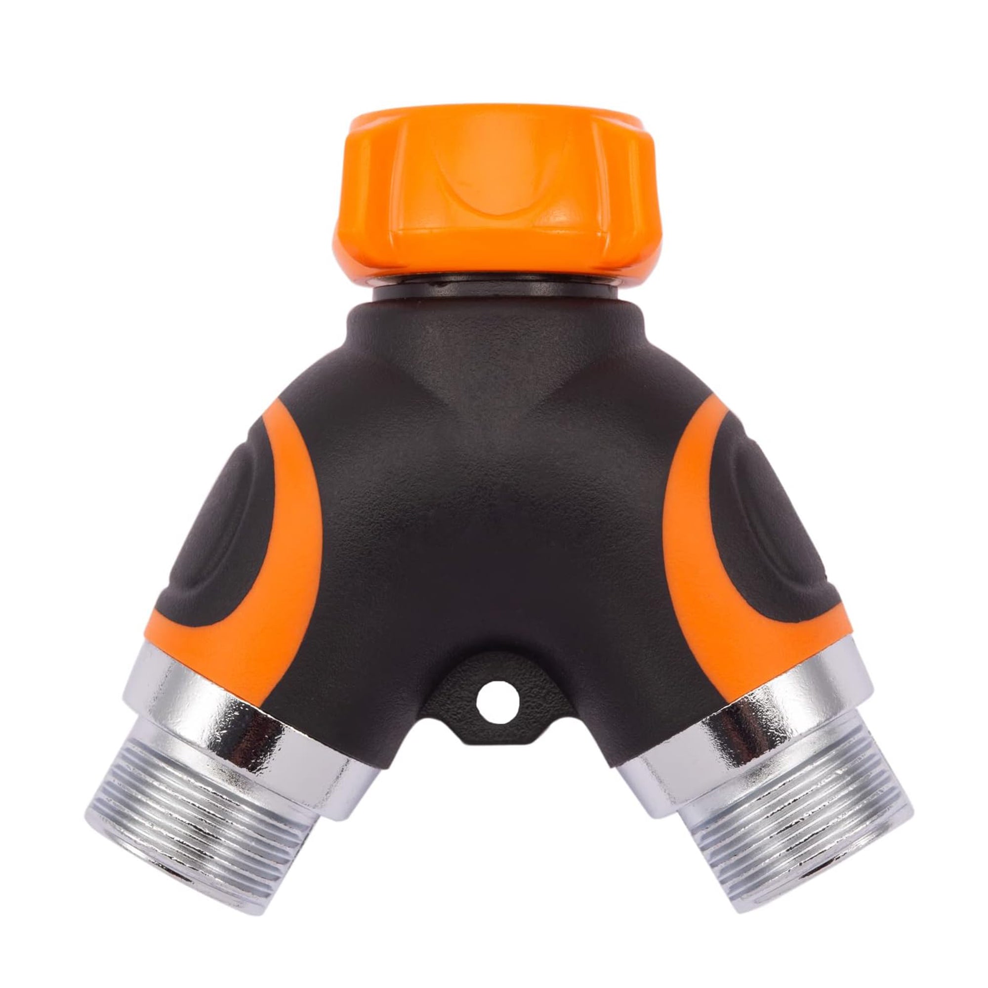 The Giraffe water hose splitter is made of high-quality brass which is rust-resistant and corrosion-resistant. Its all-brass construction ensures superior