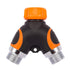 The Giraffe water hose splitter is made of high-quality brass which is rust-resistant and corrosion-resistant. Its all-brass construction ensures superior