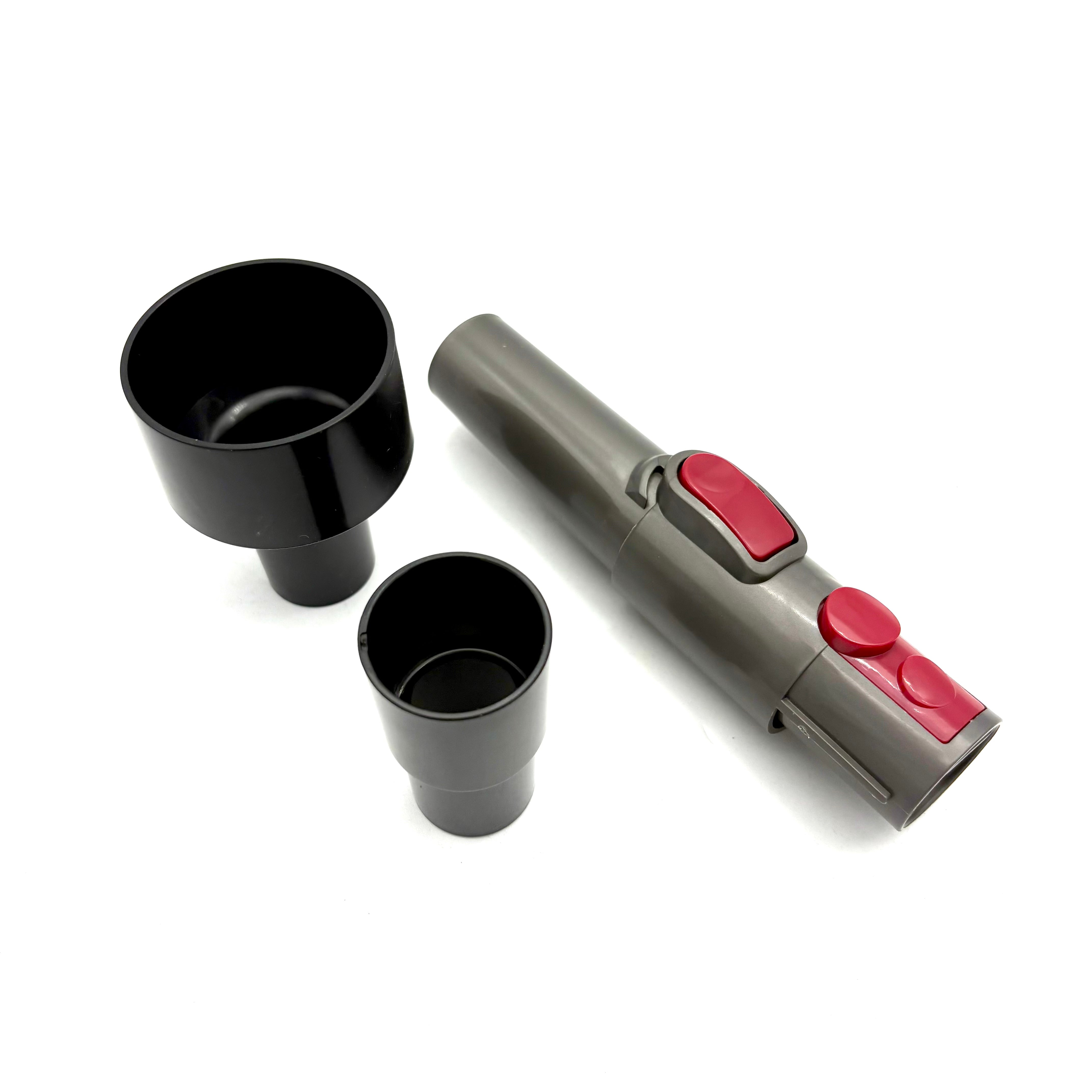 Make Your Fur Eel Fit Any Vacuum Switch between nearly 99% of vacuums—Dyson, Shark, Bissell, Miele, Shop-Vacs, and more—with this universal adapter kit. One