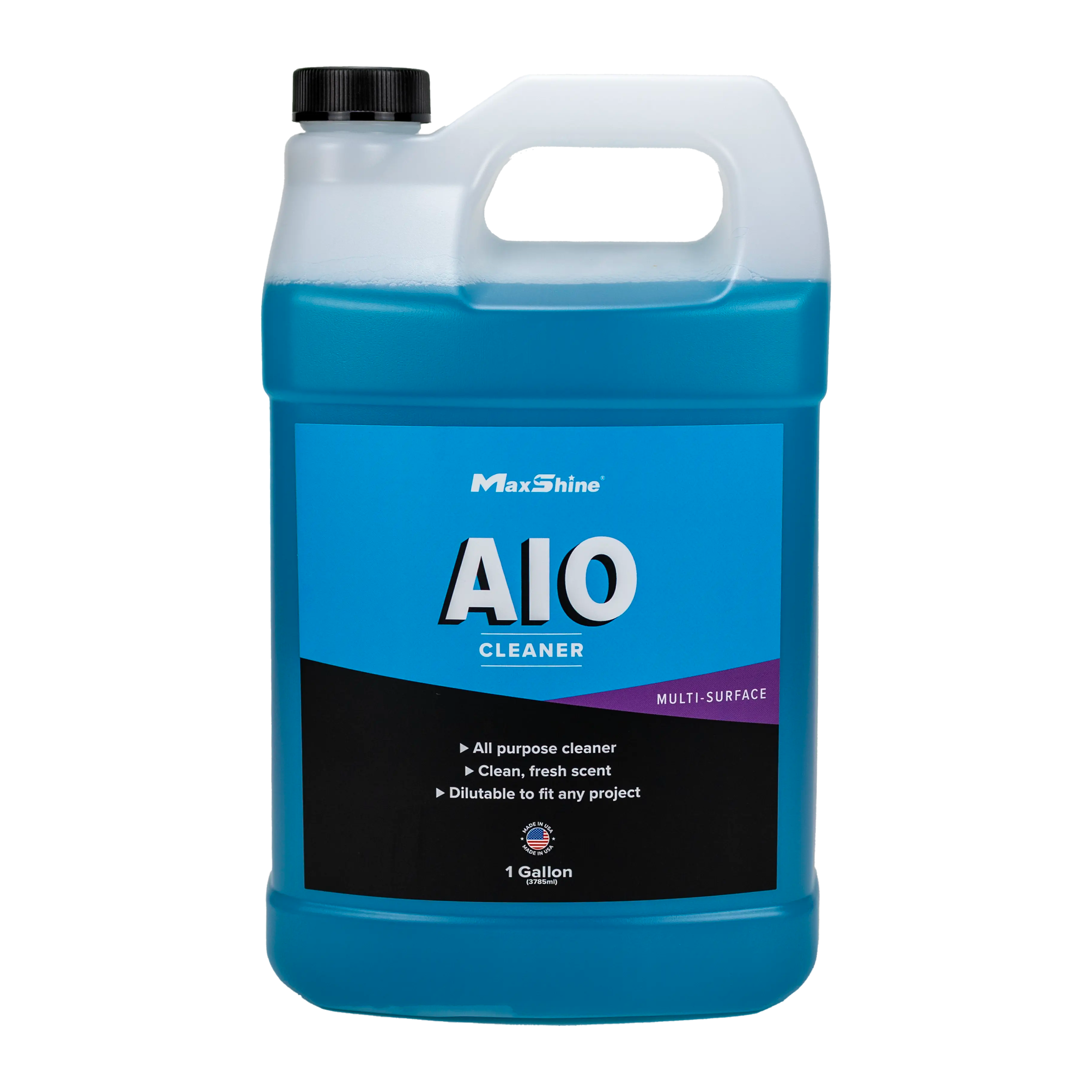 Maxshine Interior Car Cleaner | AIO Cleaner - 16oz, 1gal product closeup - auto detailing equipment