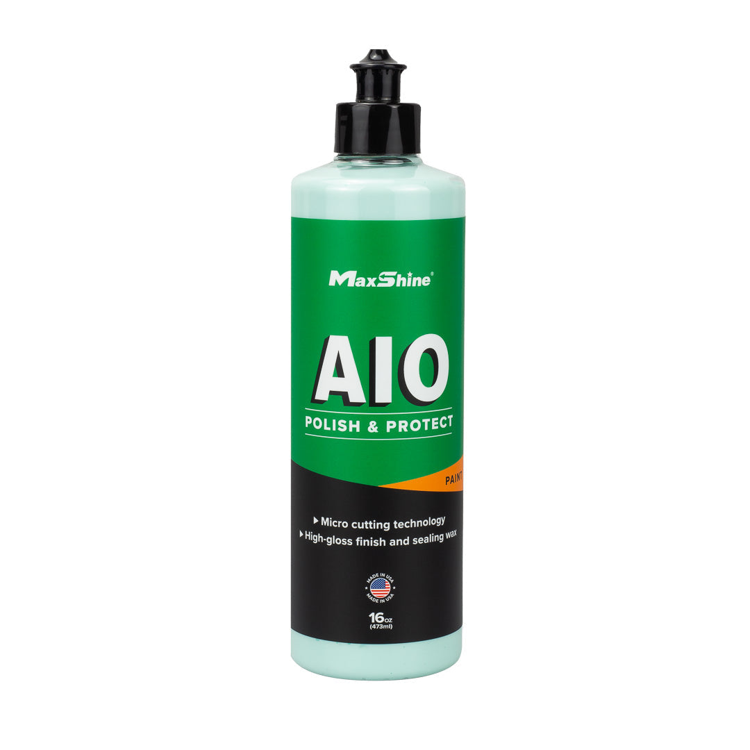 Maxshine AIO Polish and Protect - 16oz in use - professional detailing application