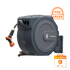 Giraffe Tools retractable garden hose reel delivers a one-stop watering solution—wall-mounted, auto-rewind, and adjustable for effortless use.