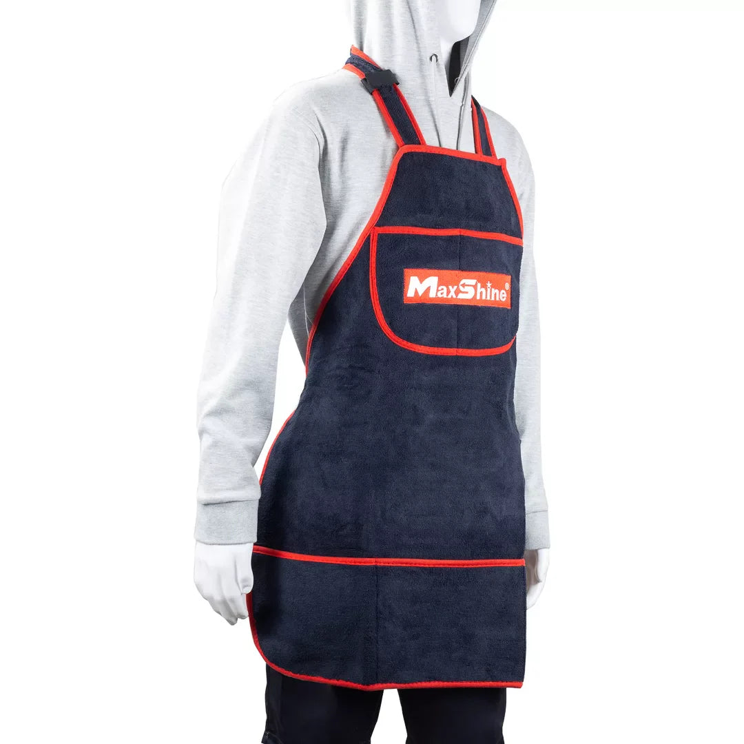 Maxshine Detailing Apron - 330GSM Microfiber - detail shot 4