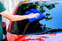 PalGlow GlassEZE Cleaner in use - professional detailing application