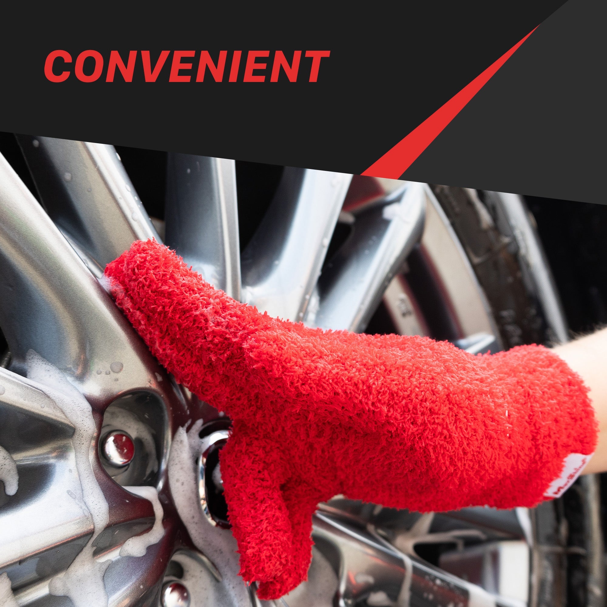 Maxshine Plush Microfiber Gloves- 1 pair | Microfiber cleaning gloves Take advantage of these microfiber cleaning gloves that fit your hands, and easily access