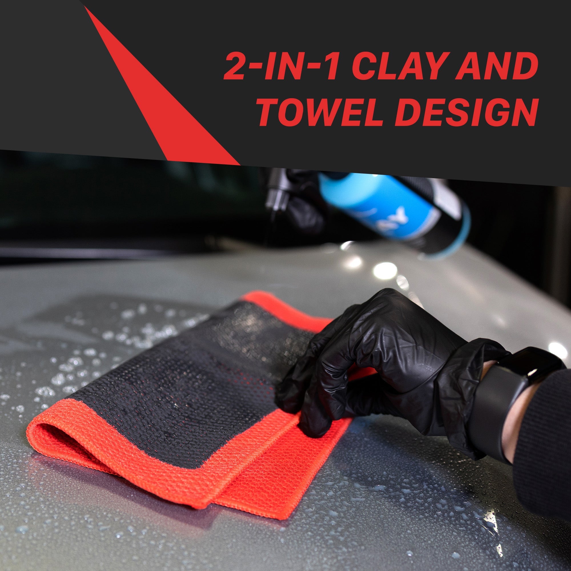 Maxshine Magic Clay Bar Towel - Fine Grade - detail shot 14