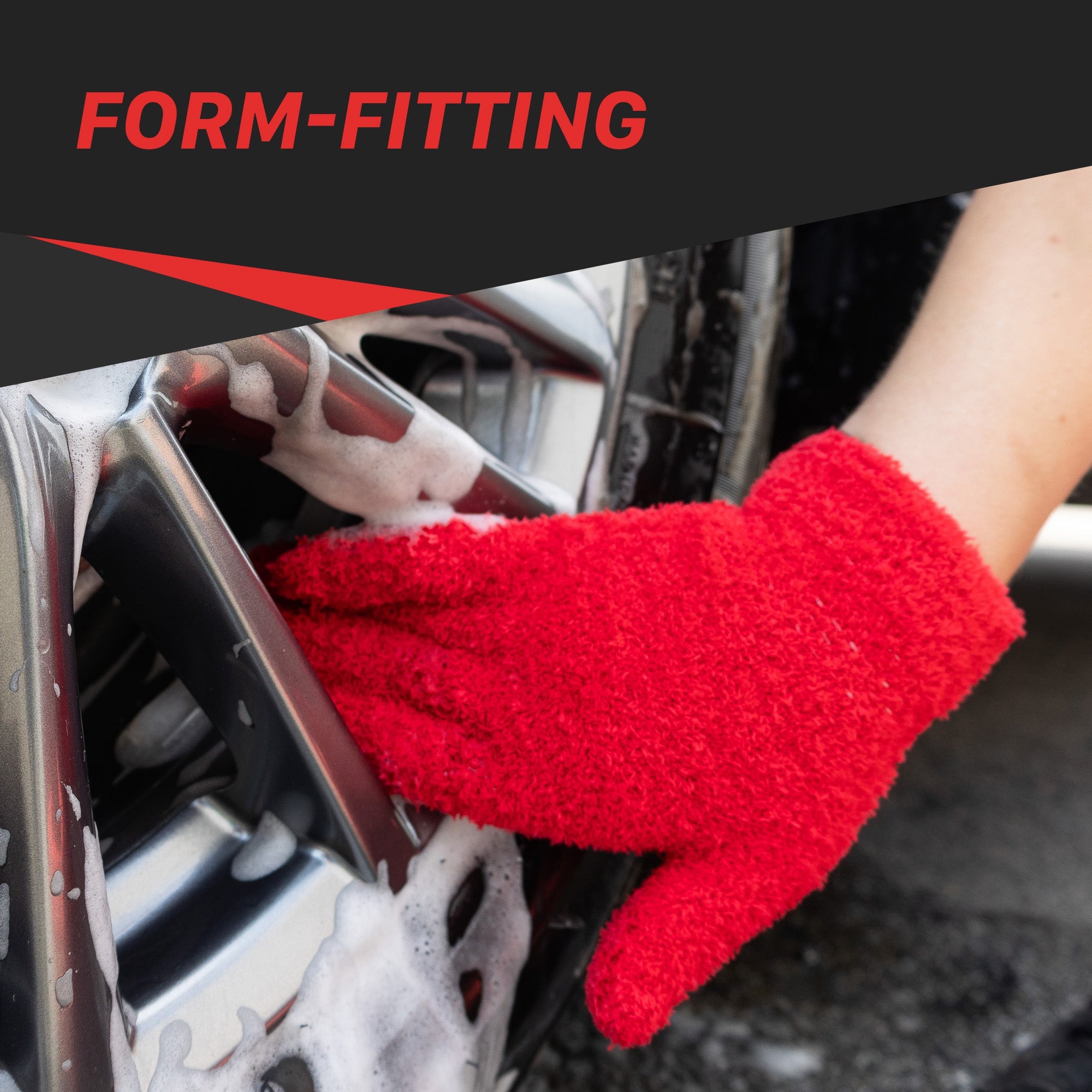 Maxshine Plush Microfiber Gloves- 1 pair | Microfiber cleaning gloves Take advantage of these microfiber cleaning gloves that fit your hands, and easily access