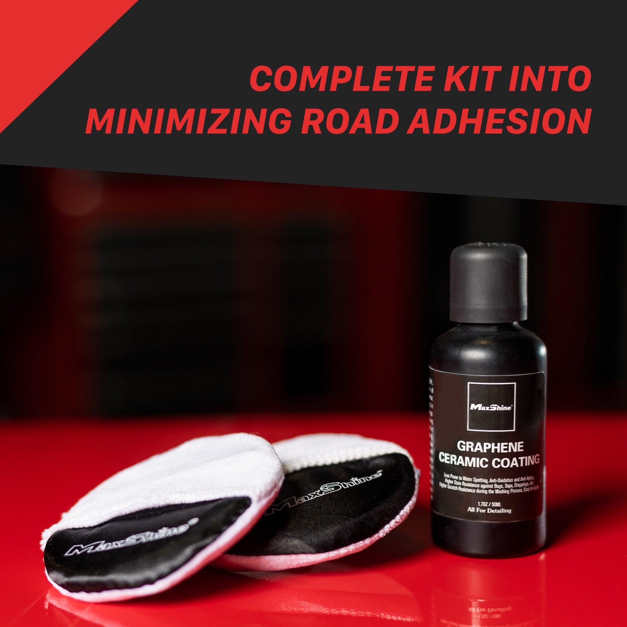 Graphene Ceramic Coating Best Weathering Coat, Long Lasting Protection This 50ml Graphene Ceramic Coating offers superior protection and shine for your car