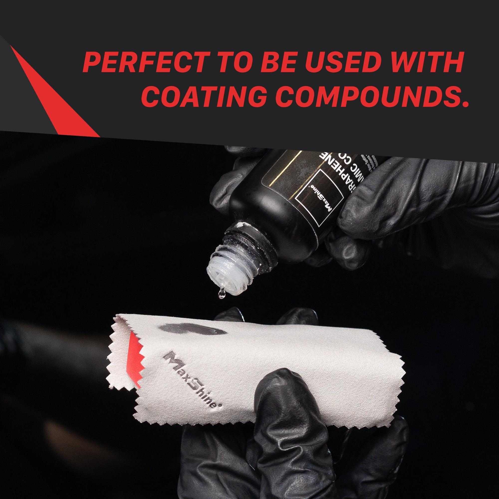 Suede Microfiber Towel Even Car Coating Application The MaxShine Suede Microfiber Towels are an excellent choice for applying car coatings. Their thin and flat