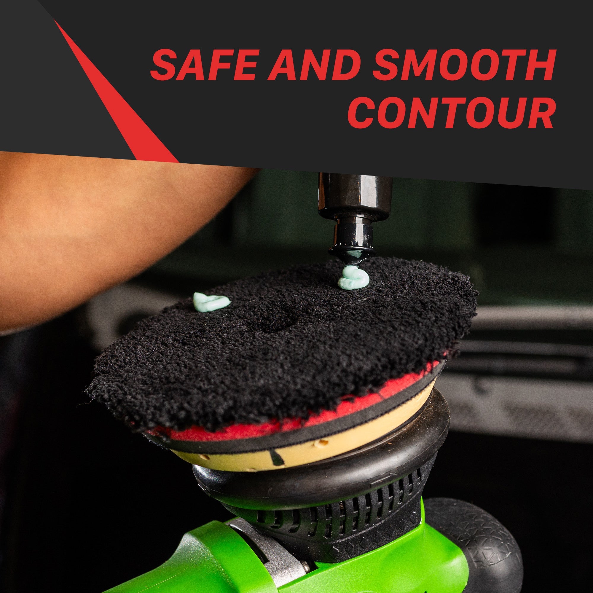 Maxshine Microfiber One Step Pad  - 5in, 6in - detail shot 16