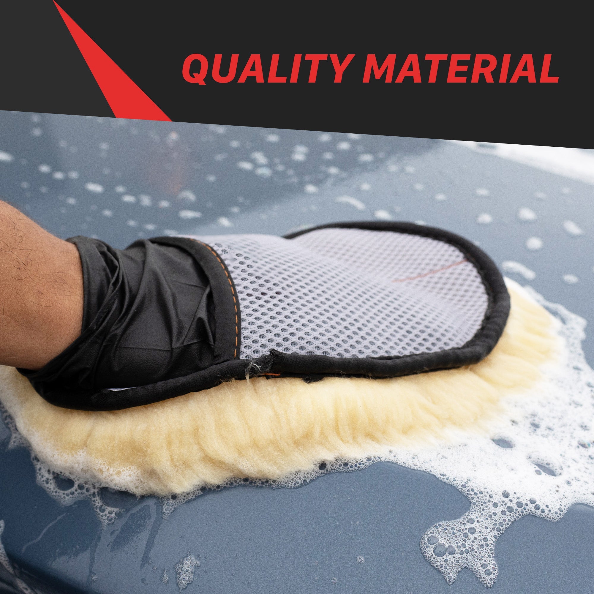 Maxshine Super Sheepskin Wash Mitts Maxshine Super Sheepskin Wash Mitts are made from premium wool to withstand any dirt and grime in their way. They are