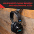 Wall Mount Phone Holder and Headphone Rack Wall Mount Phone Holder and Headphone Rack is a convenient and stylish solution to keep your phone and headphones