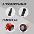 Handheld Dryer For Car - Powerful Air Flow, Filtered Air, Long Power Cord for Extensive Reach The Handheld Dryer enhances car detailing, providing convenience