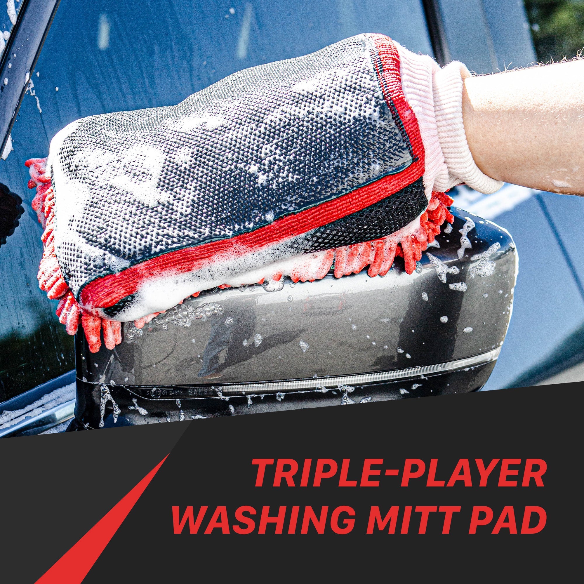 Maxshine Detailing Clay Mitt For Car | Clay Wash Mitt - detail shot 23