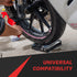 Motorcycle Stand Wheel Roller The Motorcycle Stand Wheel Roller provides the ultimate convenience in motorcycle maintenance. Designed for solo operation, it