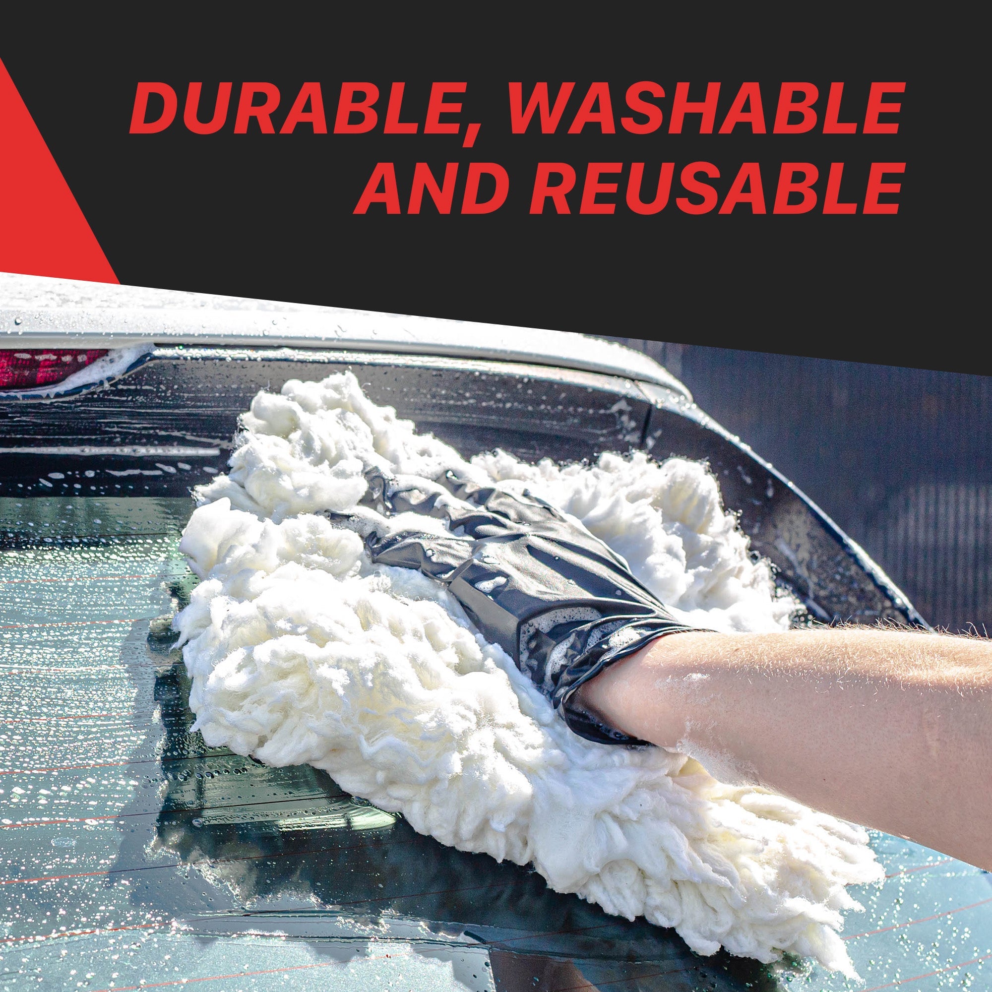 Maxshine Synthetic Wool Cleaning Pad - detail shot 10