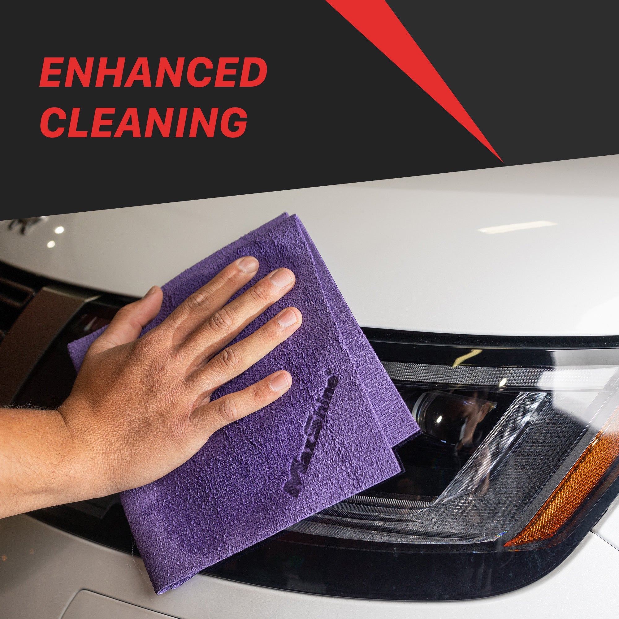 Car Cleaning Towel PU-Coated for a Residue-Free Clean This car cleaning towel is perfect for various tasks while providing a finish free of any chemical or