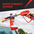 Dual Lance Pressure Washer Wand Foam and Wash 2-in-1 System This dual lance pressure washer wand has been designed to optimize your cleaning steps and save you
