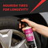 Tire Shine Brilliant Shine and Tire Protection Tire Shine achieves the perfect look and protection for your tires. It delivers a long-lasting, glossy finish