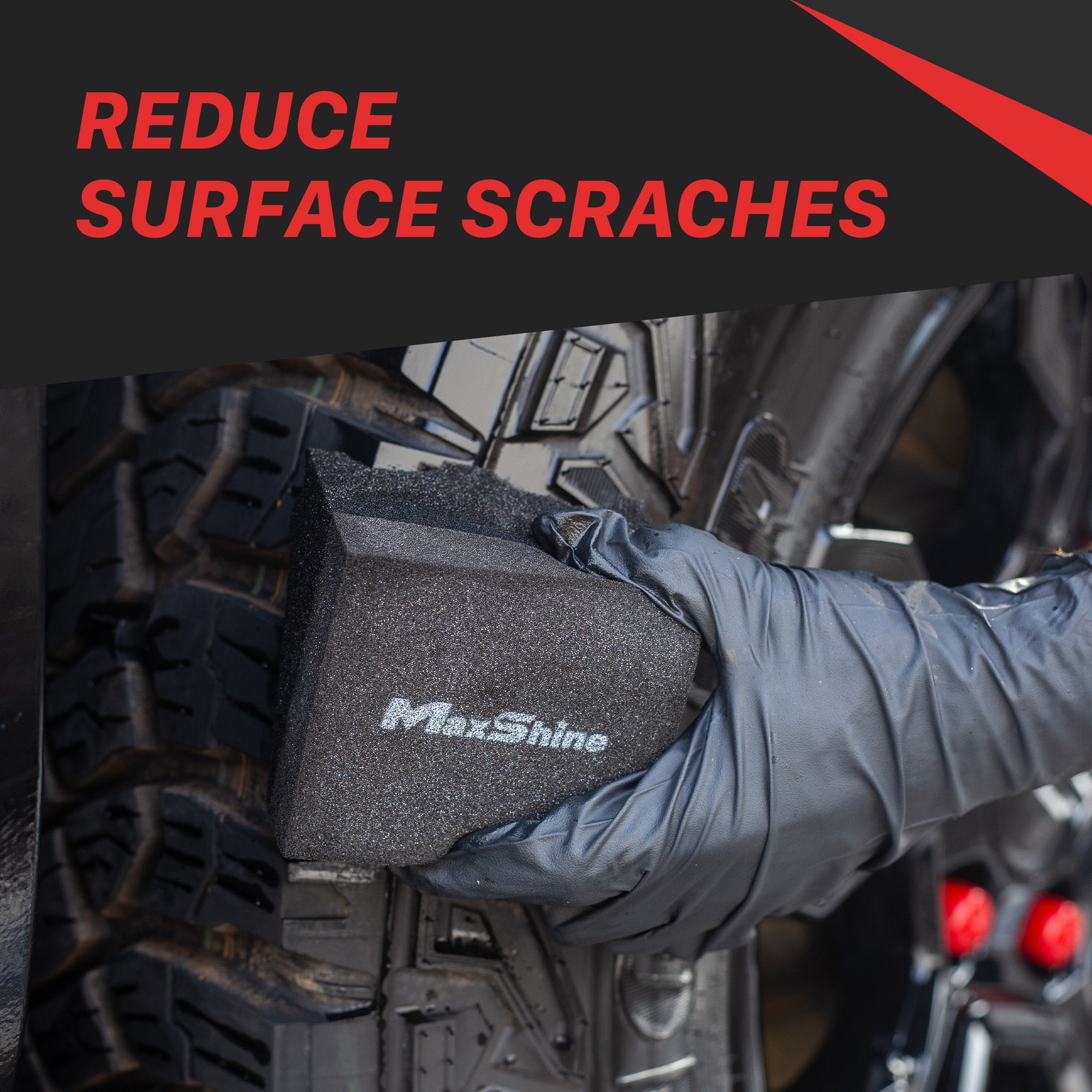 Maxshine Hydro-Tech Tire Gel Applicator - detail shot 6