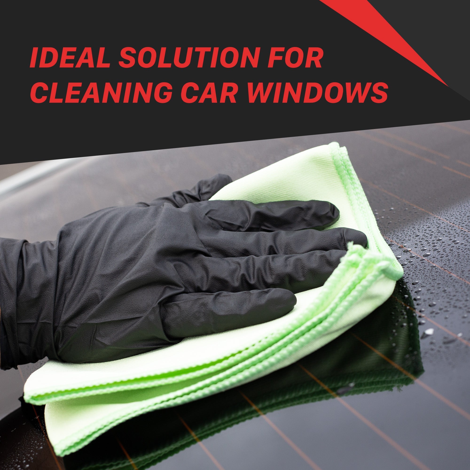 Car Glass Cleaning Cloth Crystal Clarity, Zero Streaks Car glass cleaning cloths are ultra-soft, absorbent towels that are perfect for cleaning windows