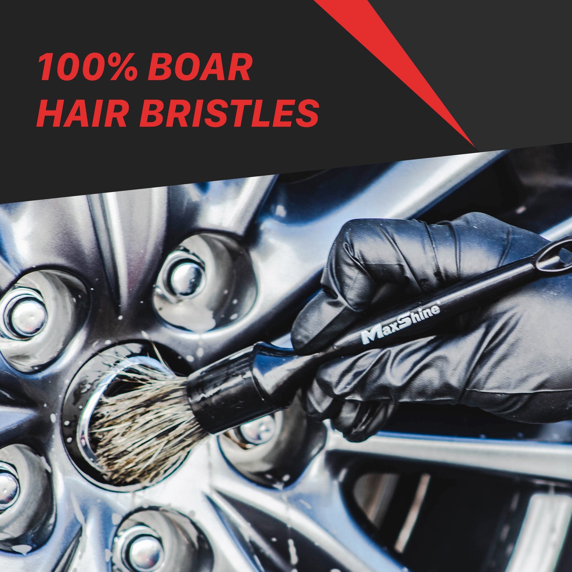Maxshine Premium Interior & Exterior Detailing Brushes - detail shot 8