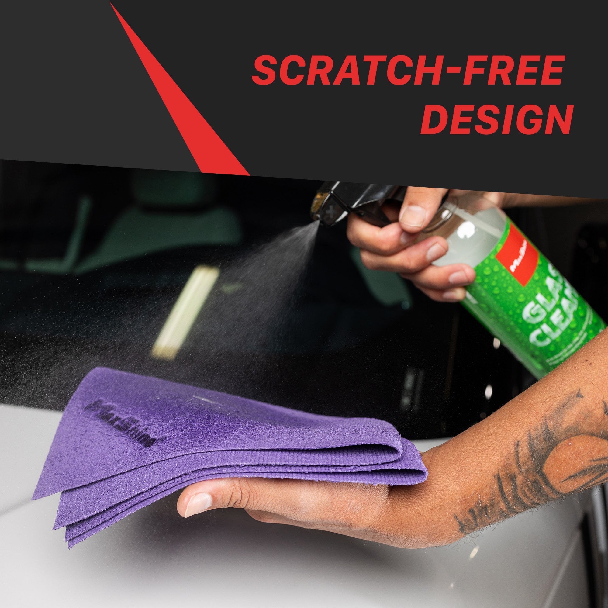 Car Cleaning Towel PU-Coated for a Residue-Free Clean This car cleaning towel is perfect for various tasks while providing a finish free of any chemical or
