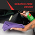 Car Cleaning Towel PU-Coated for a Residue-Free Clean This car cleaning towel is perfect for various tasks while providing a finish free of any chemical or