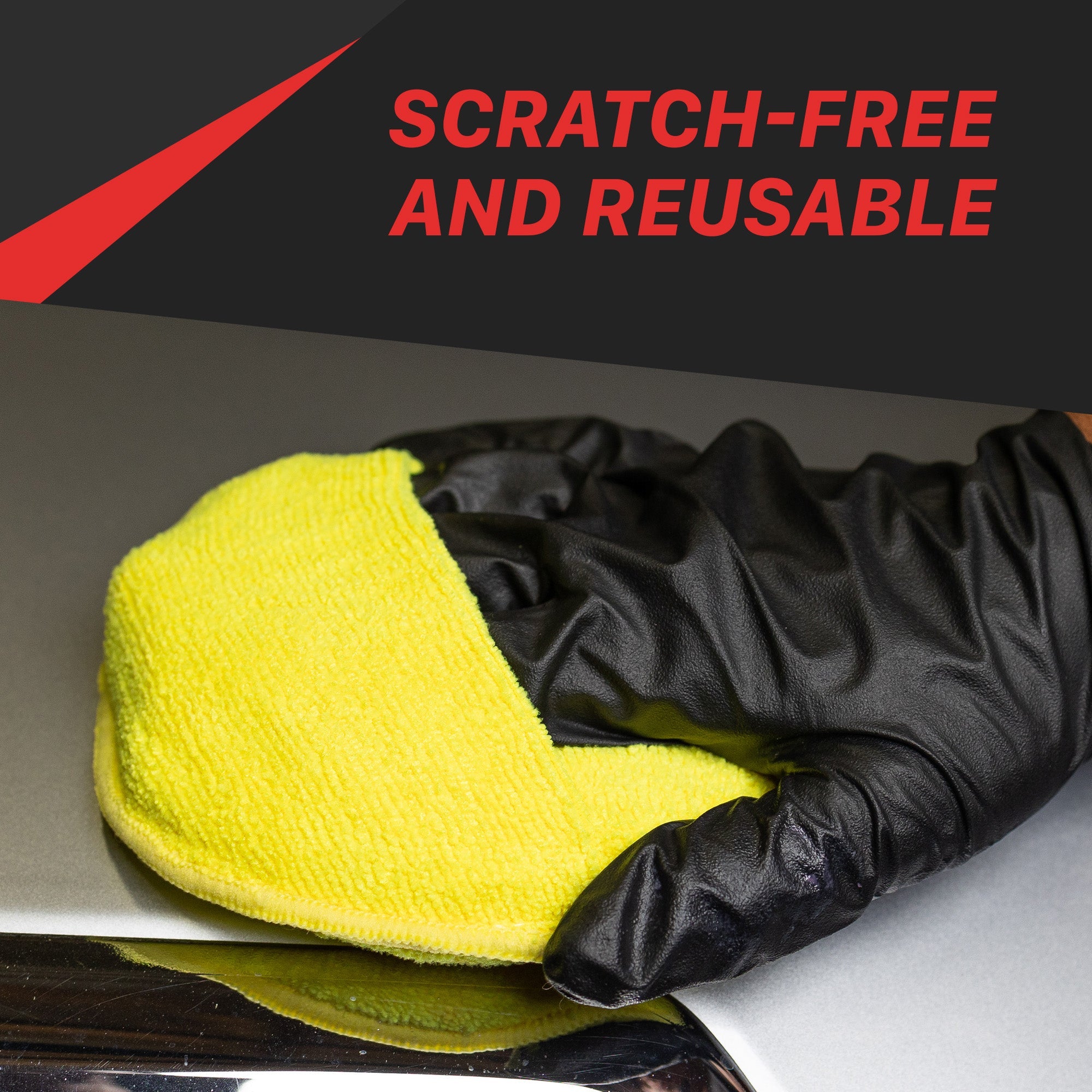 Maxshine Pocket Grip Soft Microfiber Wax Pads - detail shot 8