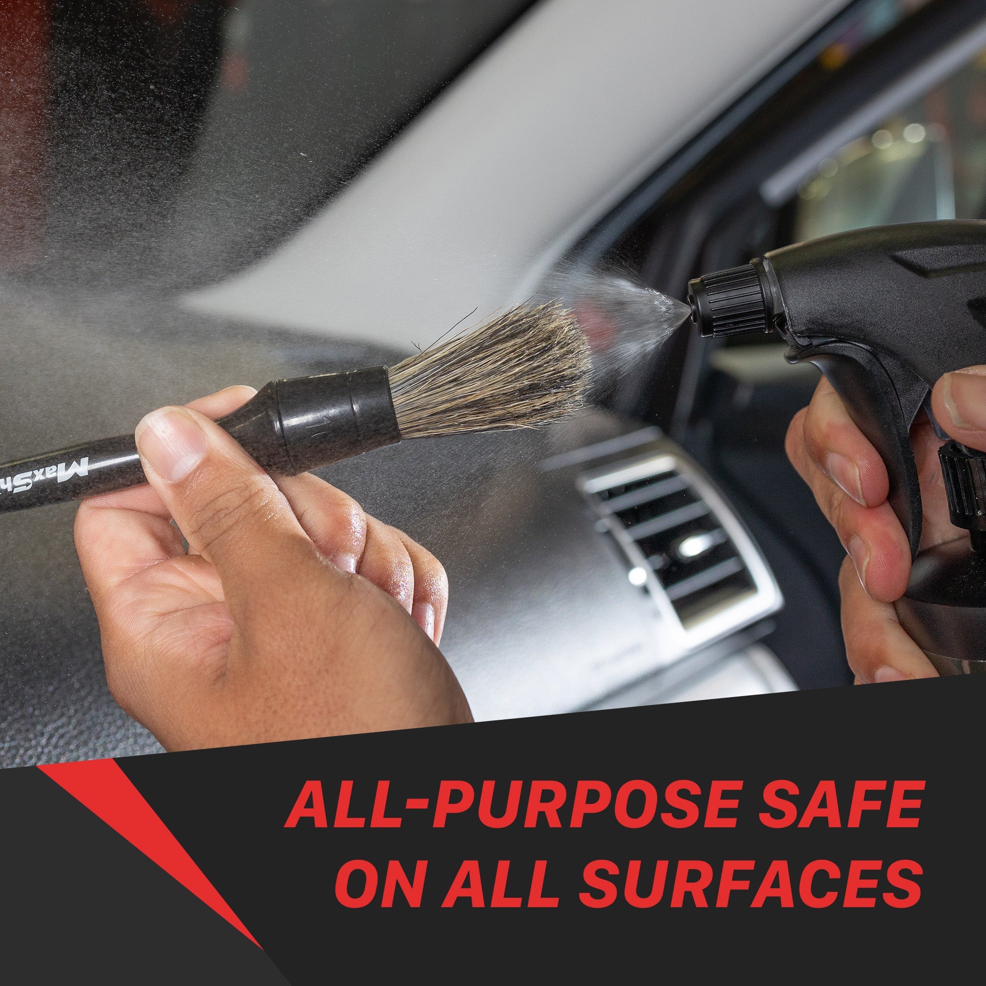Maxshine Premium Interior & Exterior Detailing Brushes - detail shot 7
