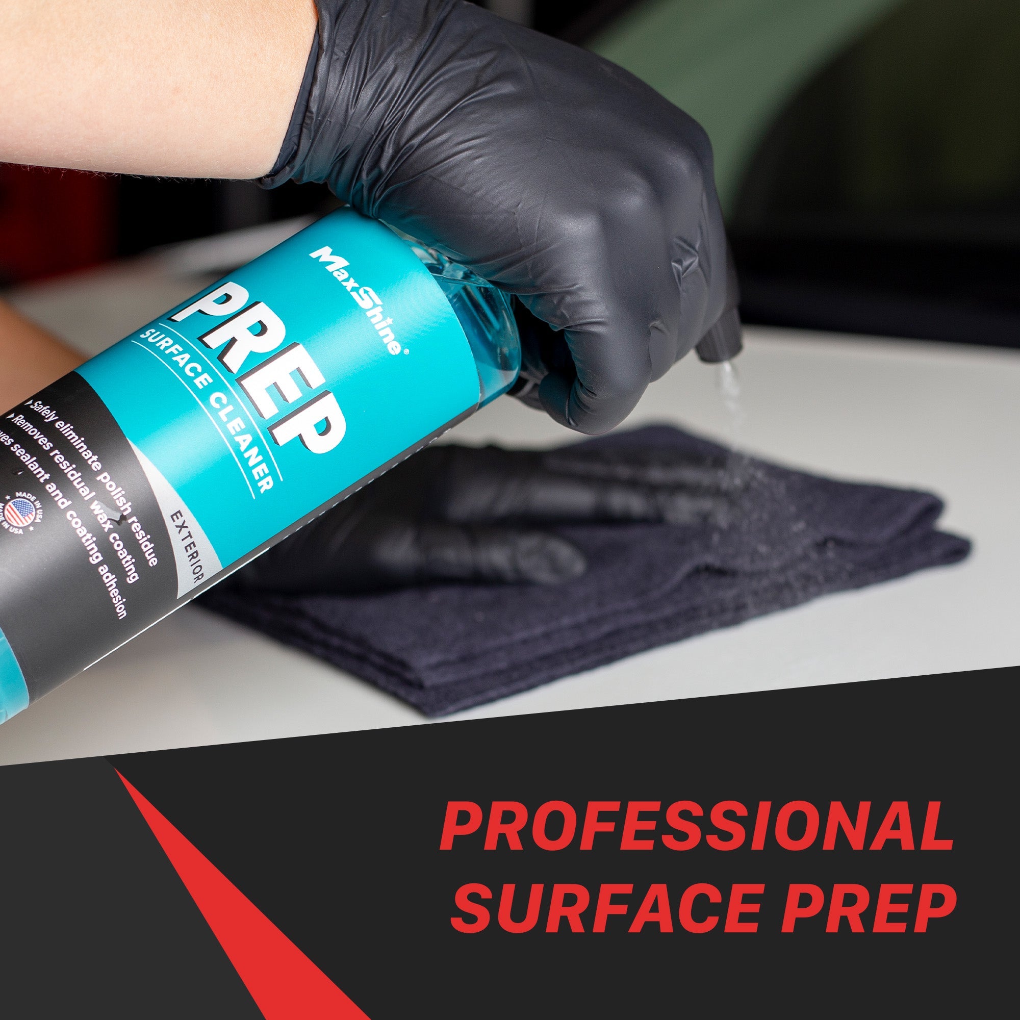 Surface Prep Spray Complete Residue Remover Surface Prep Spray is a powerhouse blend of advanced surfactants, specialty cleaners, and strategic isopropyl