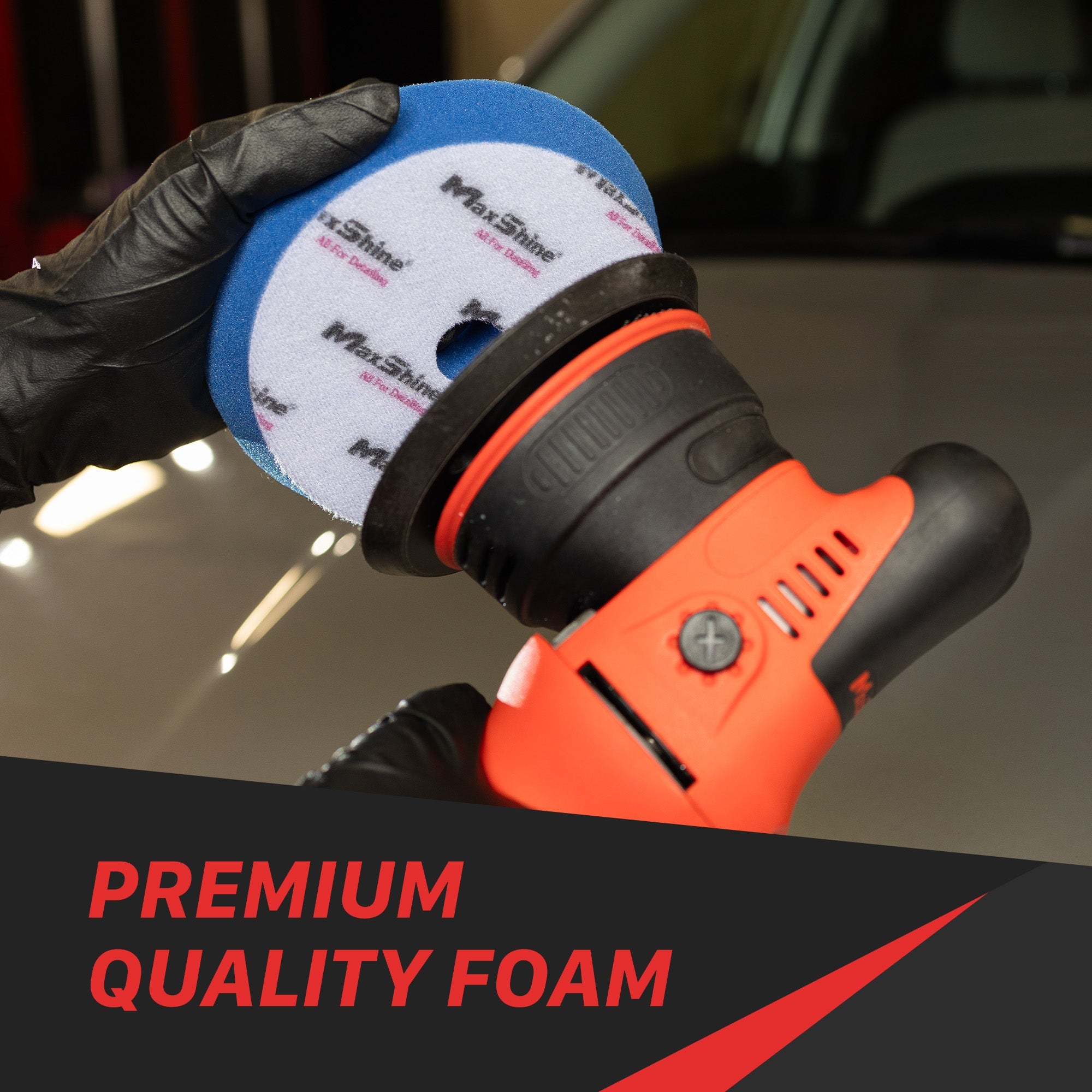 Maxshine Car Polisher Pads | High Profile Foam Pads - 5in, 6in - detail shot 27