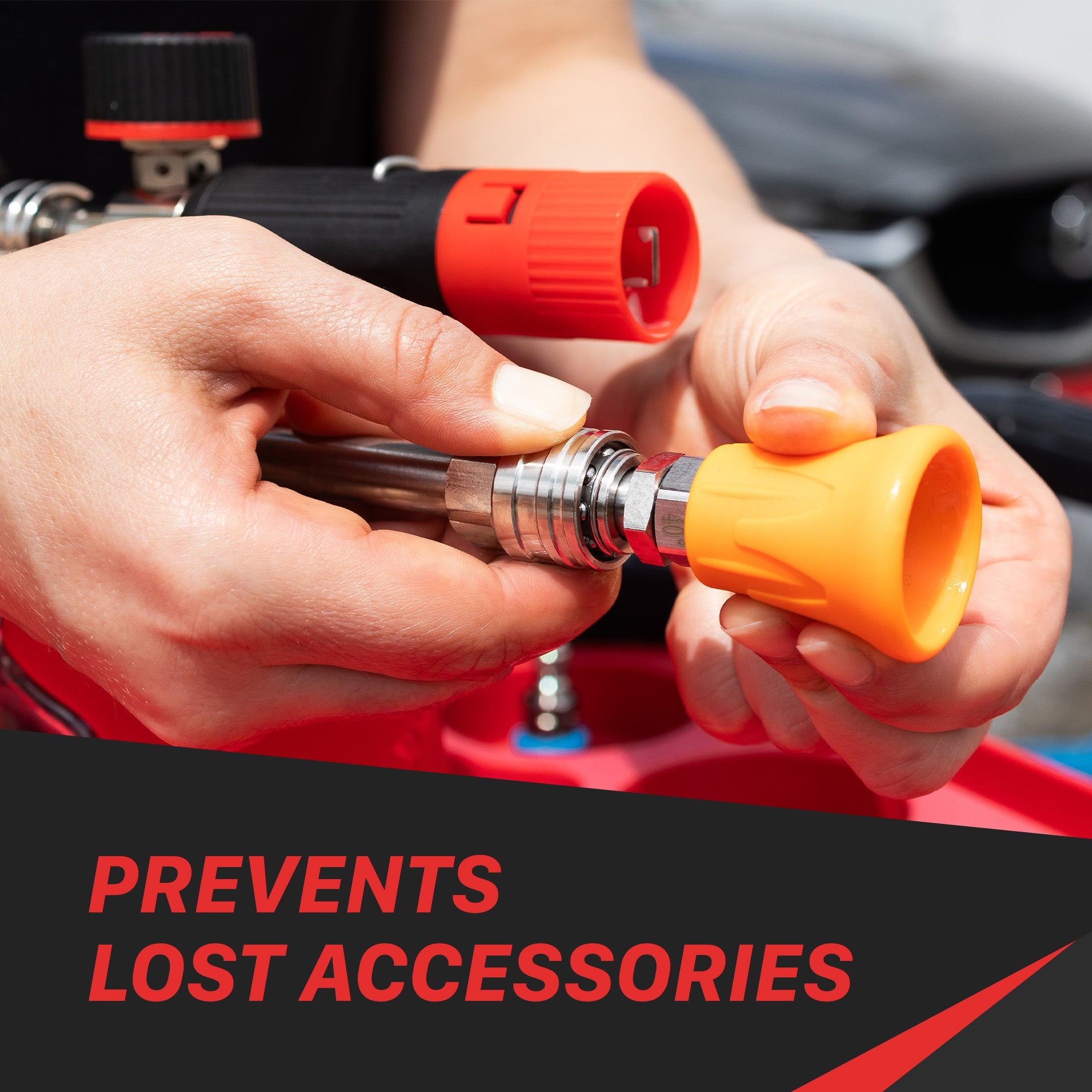 Dual Lance Pressure Washer Wand Foam and Wash 2-in-1 System This dual lance pressure washer wand has been designed to optimize your cleaning steps and save you