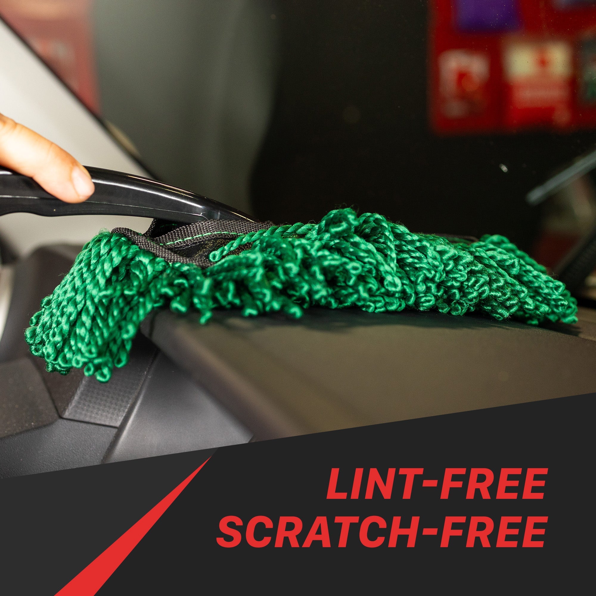 Car Dusters Interior & Exterior Car Detailing Each car duster gently attracts and lifts dust, pollen, and debris without leaving scratches or residue. The