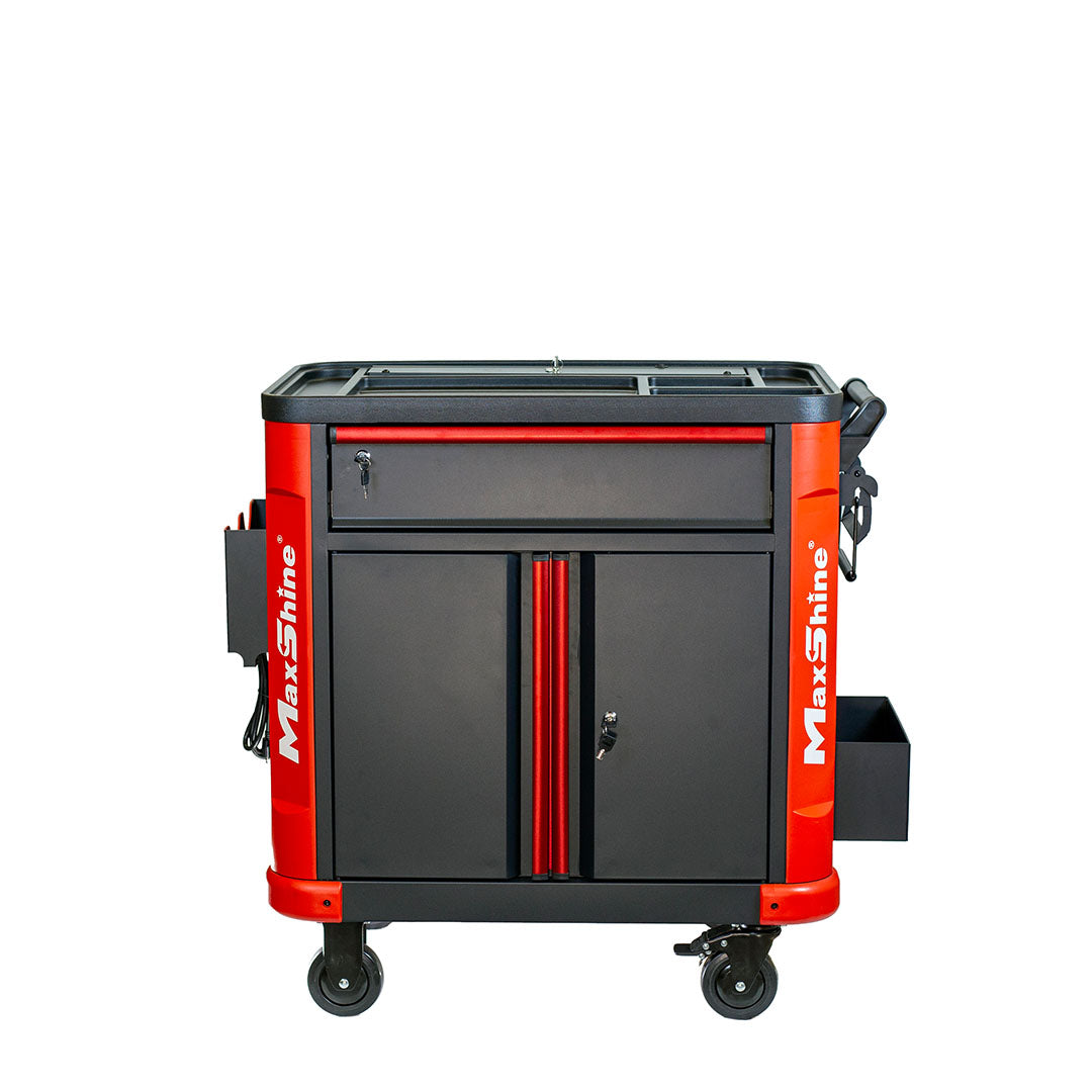 Auto Detailing Cart Power Strip with Sockets & USB Auto Detailing Cart with Power Strip maximizes your detailing efficiency. This mobile workstation keeps