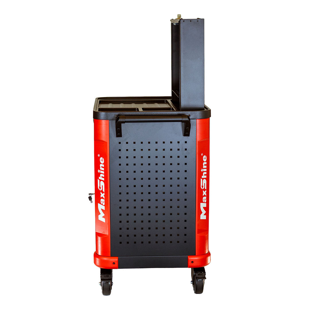 Auto Detailing Cart Power Strip with Sockets & USB Auto Detailing Cart with Power Strip maximizes your detailing efficiency. This mobile workstation keeps