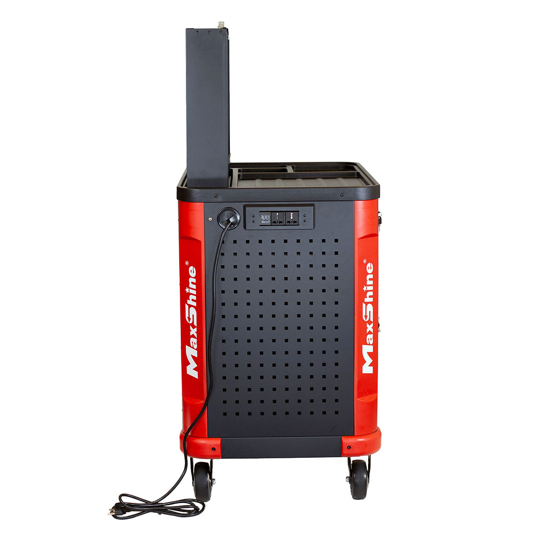 Auto Detailing Cart Power Strip with Sockets & USB Auto Detailing Cart with Power Strip maximizes your detailing efficiency. This mobile workstation keeps